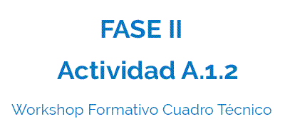 Actividad A.1.2 - Workshop Fomartivo Cuadro Técnico